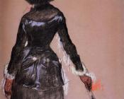 埃德加 德加 : Mary Cassatt at the Louvre